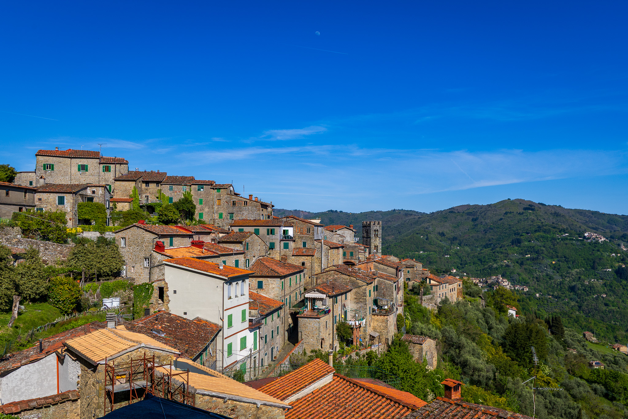 Panorama del borgo toscano